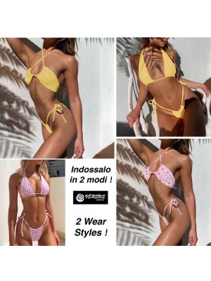 Costume da Bagno Bikini Brasiliano Mare Donna 550160